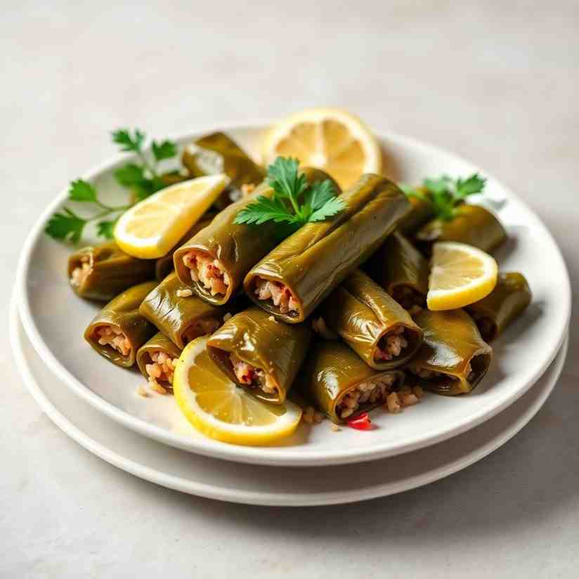 Yalanchi Recipe Armenian Stuffed Grape Leaves